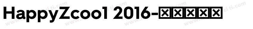 HappyZcoo1 2016字体转换